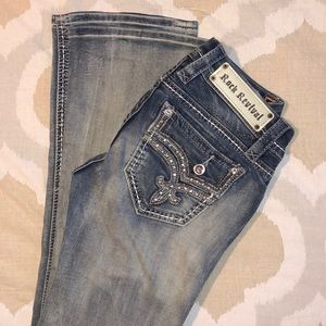 Women’s rock revival bootcut denim size 26